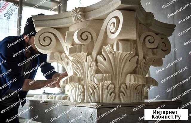 Фасадный декор из натурального камня ручной работы Махачкала - изображение 1