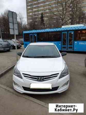 Аренда авто, Hyundai Solaris, прокат Москва