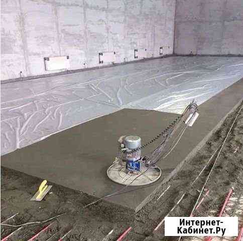 Механизированная стяжка пола Краснодар