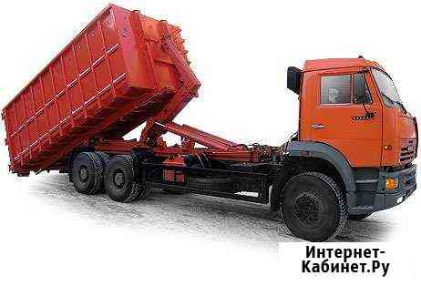 Вывоз мусора Камаз Пухто 27 куб Санкт-Петербург