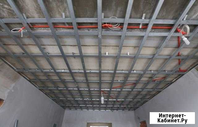 Перегородки стены потолки из гипсокартона частник Красноярск - изображение 1