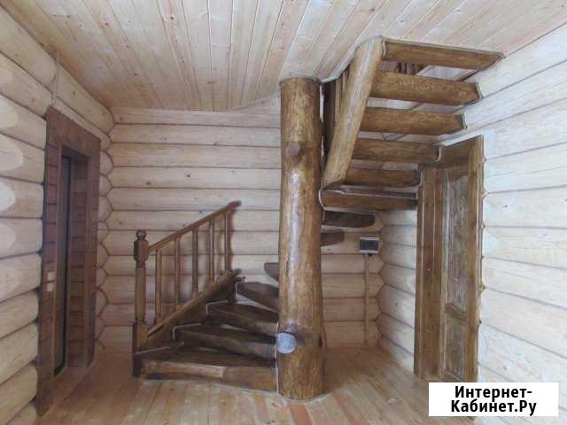 Лестница рубленная Москва - изображение 1