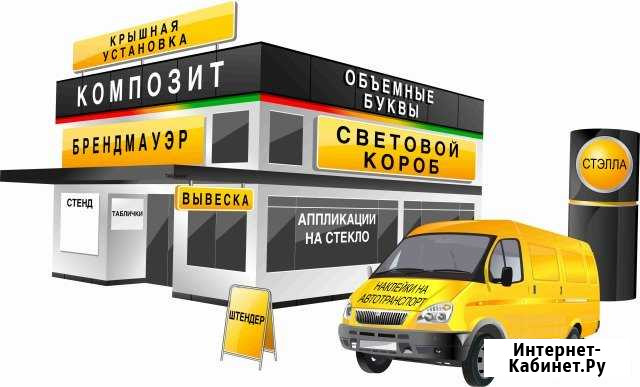 Изготовление наружной рекламы Краснокамск - изображение 1