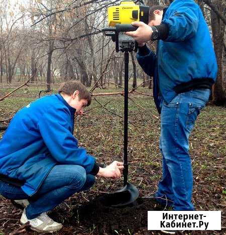 Бурение отверстий под столбы,фундаменты, сваи Рязань - изображение 1