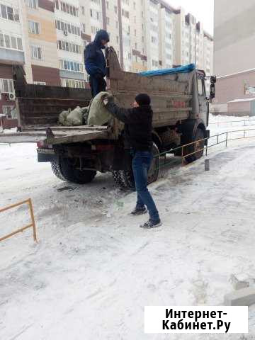 Вывоз мусора, вывоз снега, самосвал, песок, щебень Барнаул - изображение 1