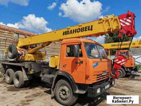 Услуги крана 16т 18м 25т 28метр 22метра Брянск