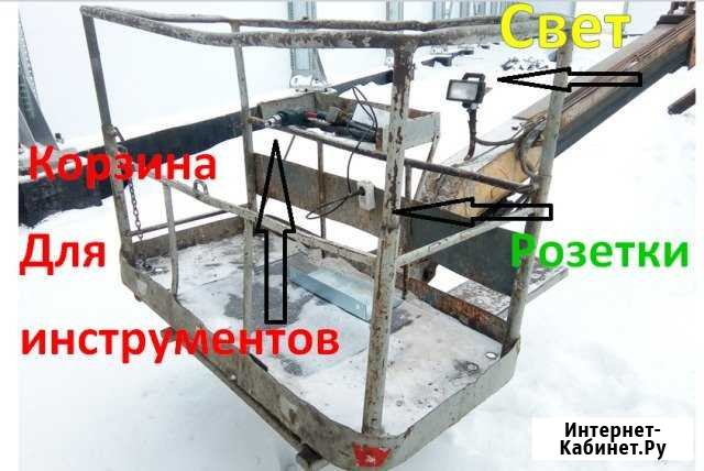 Автовышка 17м 22м (не диспетчер) сосульки деревья Воронеж - изображение 1