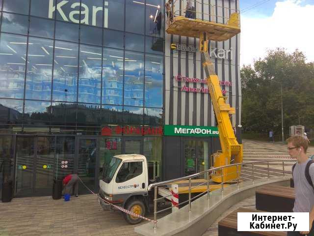 Аренда автовышки 10-45м, Услуги автовышки Москва - изображение 1