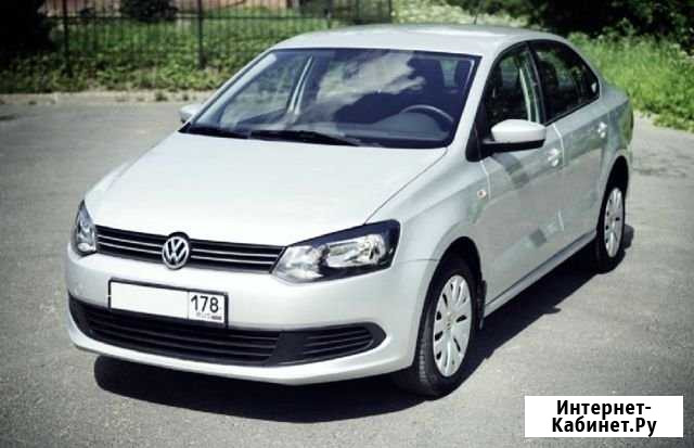 Аренда авто прокат Volkswagen Polo Фольксваген пол Санкт-Петербург - изображение 1