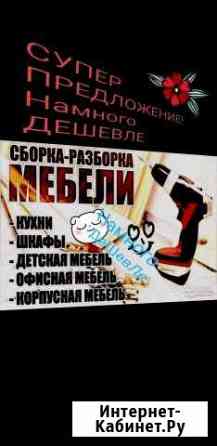 Сборка (разборка) мебели Курчатов