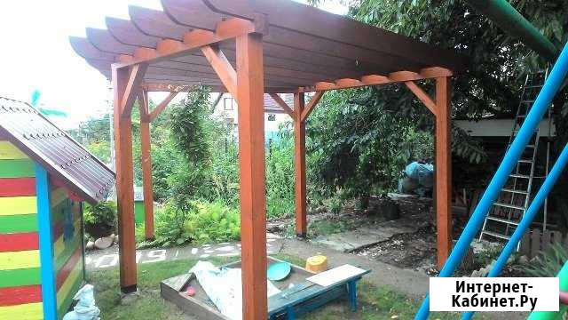 Беседки, навесы, перголы, песочницы, малые формы Краснодар - изображение 1