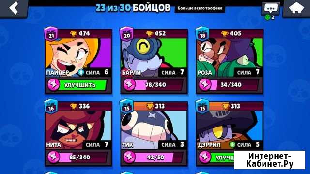 Brawl Stars аккаунт Екатеринбург - изображение 1