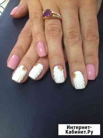 Наращивание ногтей за всю работу Калининград