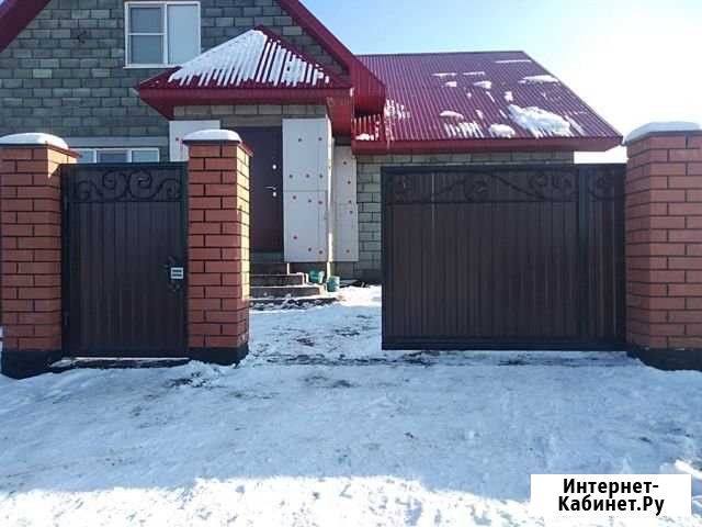 Автоматические откатные ворота Белорецк - изображение 1