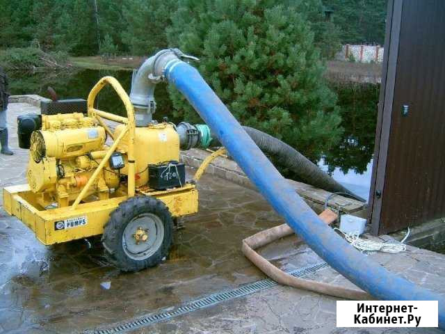 Аренда мощных насосов и мотопомп для откачки воды Ростов-на-Дону - изображение 1