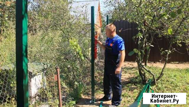 Установка столбов для забора за 1 день Казань - изображение 1