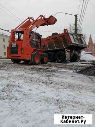 Фронтальный Мини погрузчик. Уборка снега Мурманск
