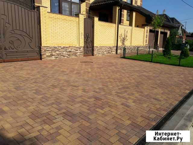 Укладка тротуарной плитки Краснодар - изображение 1