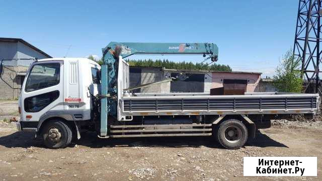 Грузоперевозки, кран-борт 5т, манипулятор Иркутск - изображение 1