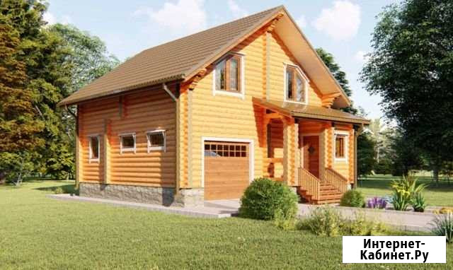 Дом с гаражом 8х8 Култаево - изображение 1