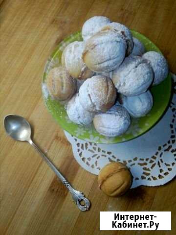 Песочные орешки с начинкой Озёры - изображение 1