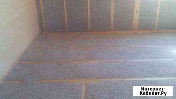 Утепление Эковатой и Пеноизолом Анапа