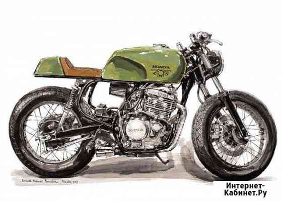 Cafe Racer Bobber Scrambler Custom Мото Мастерская Москва