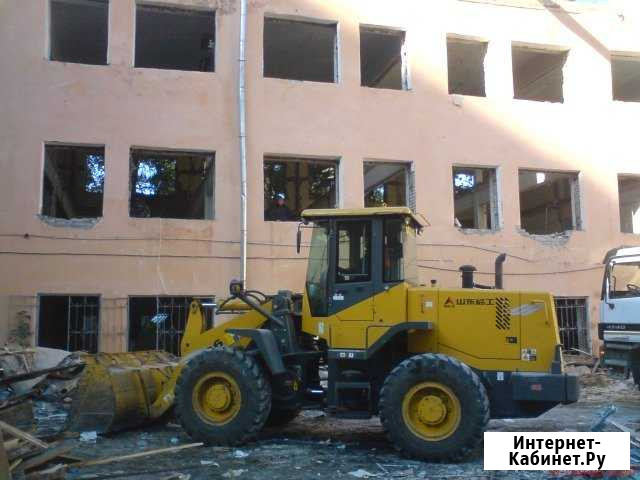 Фронтальный погрузчик. очистка снега Белгород - изображение 1