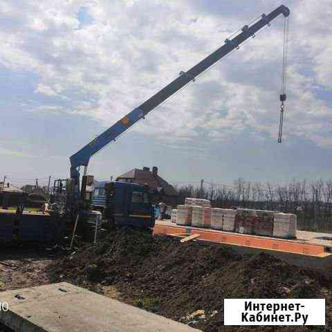 Услуги кран-манипулятора Ростов-на-Дону
