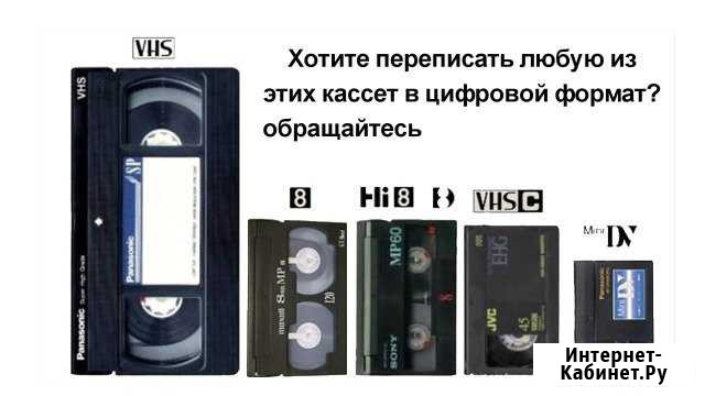 Качественная оцифровка видеокассет Владикавказ - изображение 1