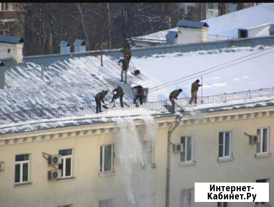 Чистка снега, наледи И сосулек С крыш Нижневартовск - изображение 1