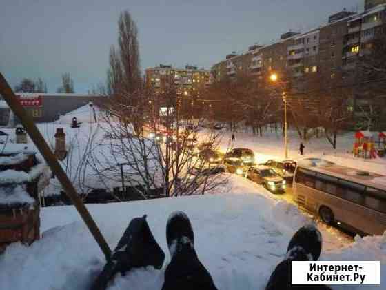 Чистим снег Саратов