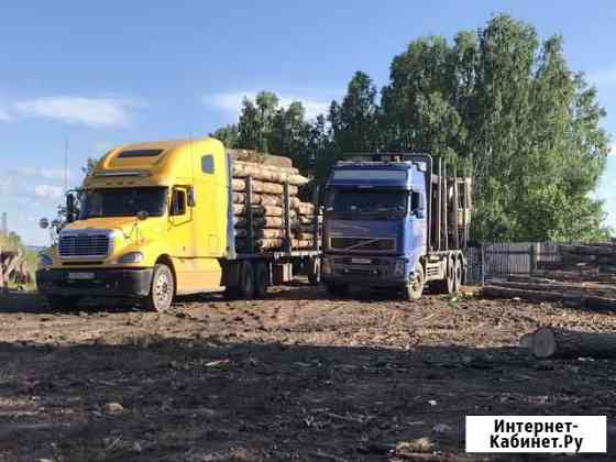 Услуги лесовоза,полуприцепа,Батыра,крана Красноярск