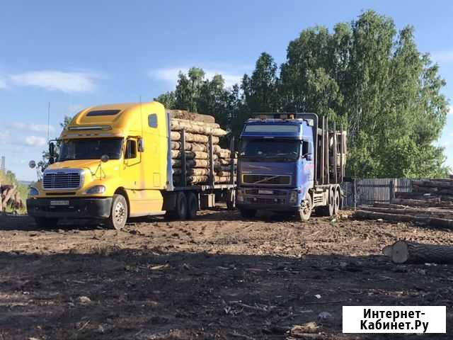 Услуги лесовоза,полуприцепа,Батыра,крана Красноярск - изображение 1