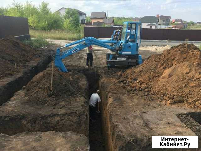 Аренда услуги экскаватора-ямобура с гидромолотом Самара - изображение 1