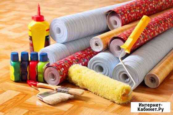 Оклейка обоями. качественно Ярославль