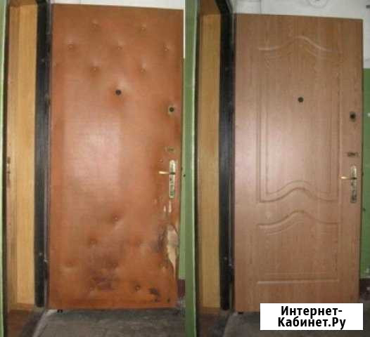 Обивка дверей, ремонт и замена замков Москва - изображение 1