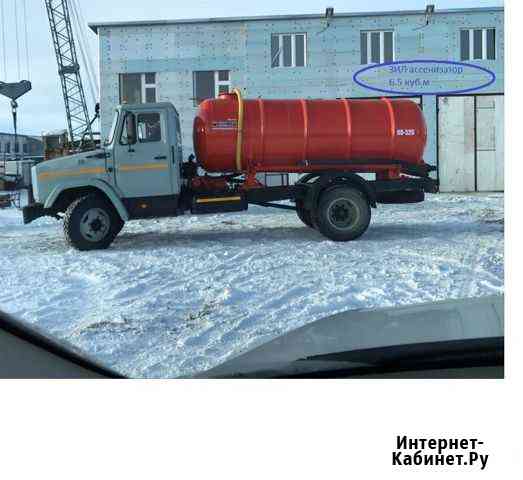 Откачка канализации ЗИЛ 6 куб.м Казань
