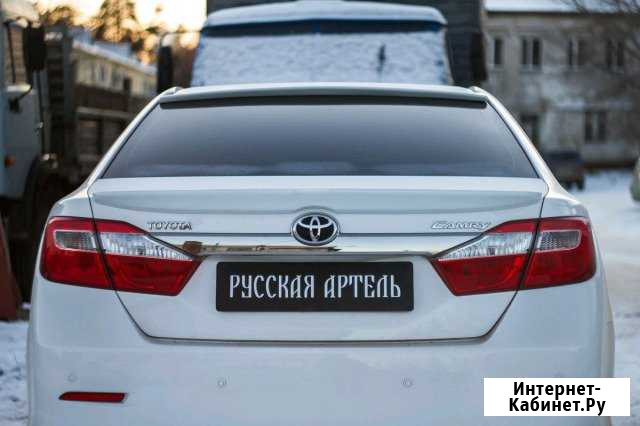 Козырек на стёкол на Toyota Camry 50-55 Абакан - изображение 1