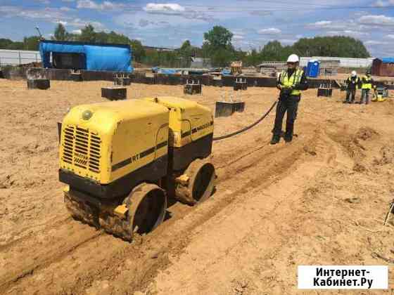 Аренда траншейных виброкатков Wacker Neuson Москва