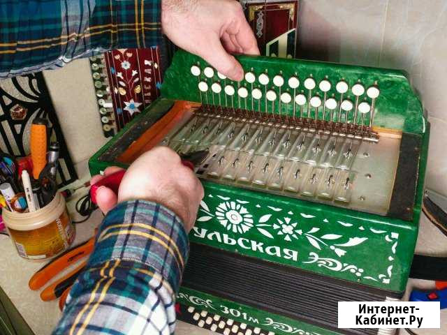 Ремонт гармони настройка баяна и аккордеона Москва - изображение 1