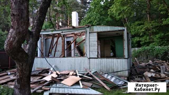 Снос демонтаж деревянных домов и строений Домодедово - изображение 1