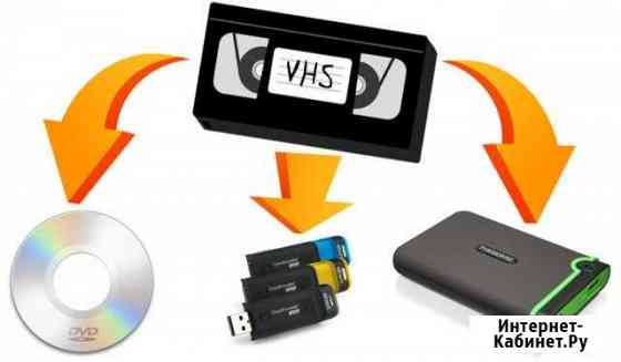 Оцифровка видеокассет VHS,VHS-C,miniDV,8 мм Омск