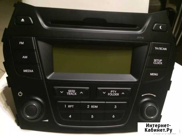 Штатная магнитола Hyundai SantaFe 2014г Выборг - изображение 1
