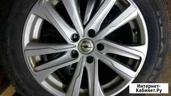 Зимние шипованные шины Б/У nexen 205/60 R16 от Опе Раменское
