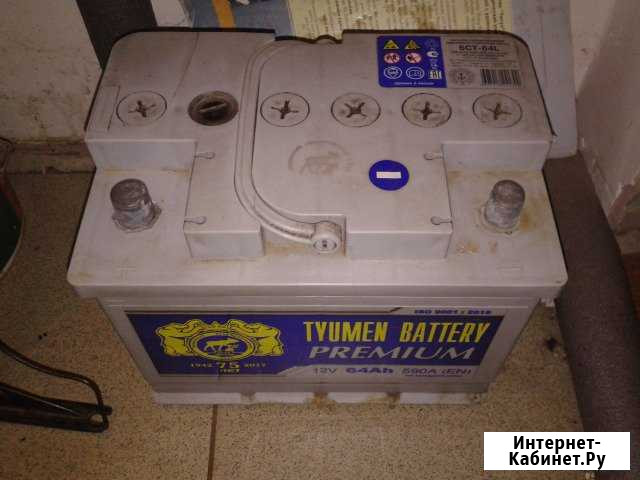 Продам аккумулятор Тюмень премиум 6ст-64 кальциевы Киров - изображение 1
