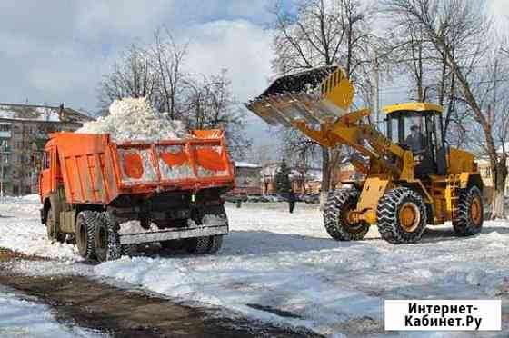 Уборка снега трактором. В. Новгород (арт 7685) Великий Новгород