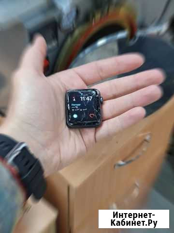 Замена дисплея  стекла Apple Watch Новосибирск - изображение 1