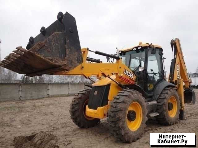 Аренда,Услуги Экскаватора Погрузчика JCB 4CX Ярославль - изображение 1