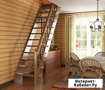 Лестницы для дач и коттеджей на заказ в Чите Чита - изображение 1